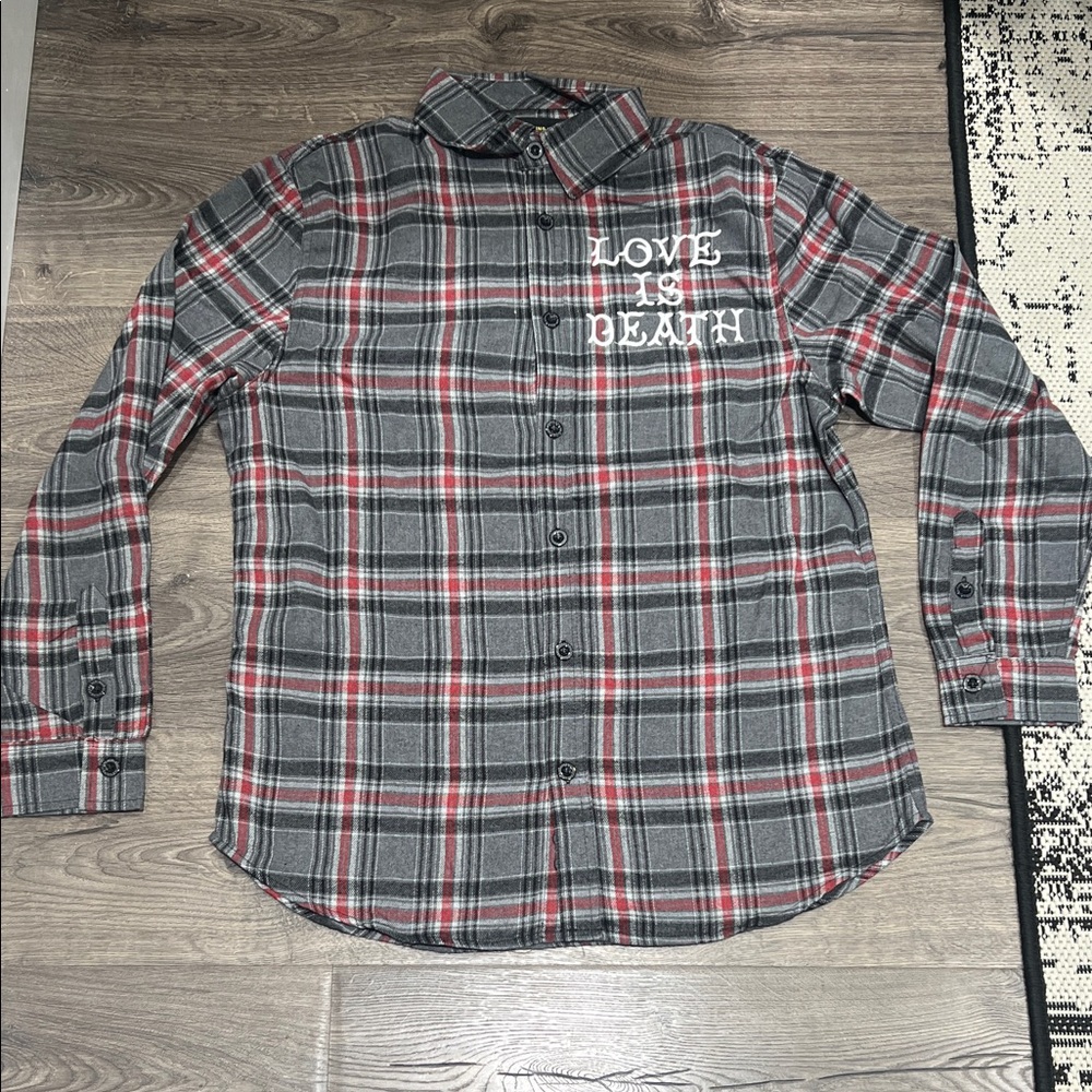NEW ALF Love Is Death Flannel (L)